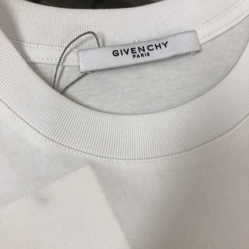 Givenchy Printed Logo T-Shirt Cotton White