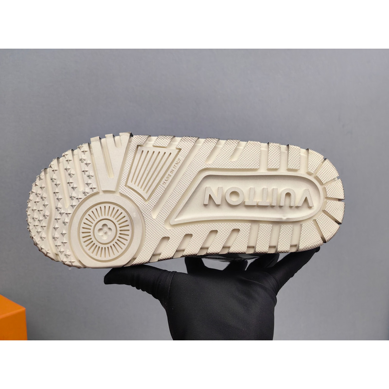 LV Monogram Trainer Sneaker Gray