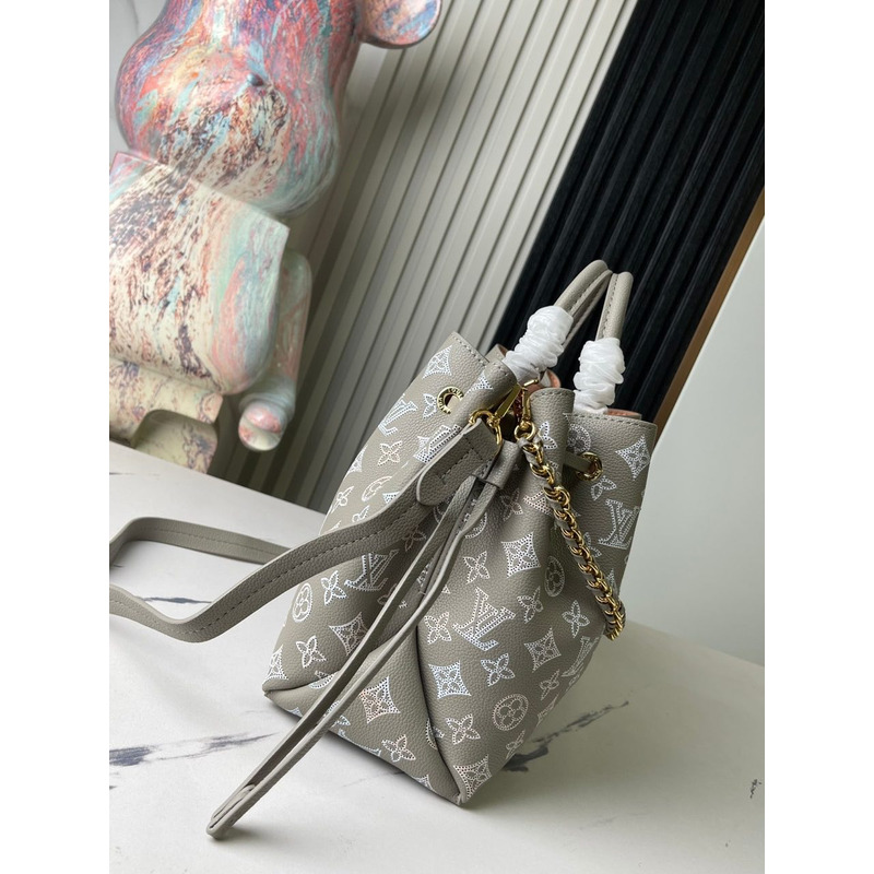 l**is V*t*n mahina spearmint cowhide leather tote bag