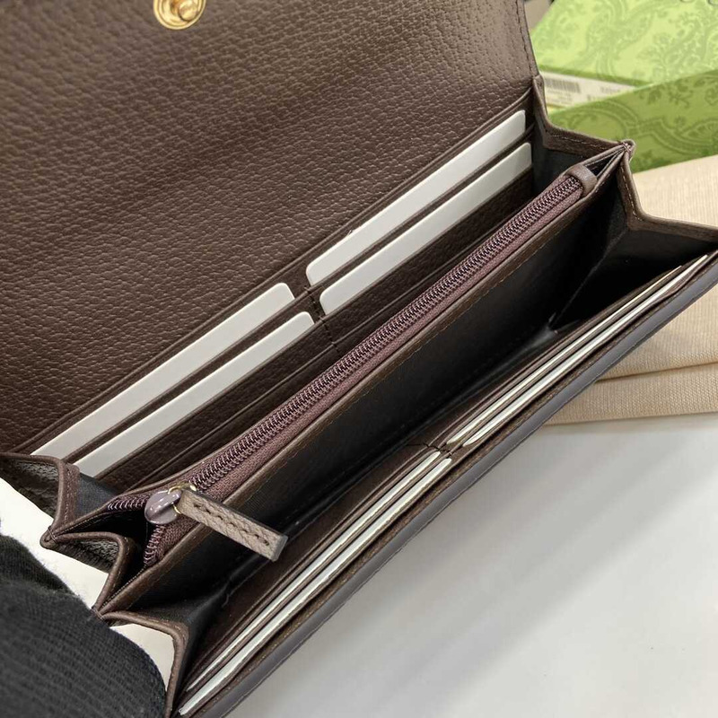 G*u*i ophidia wallet brown