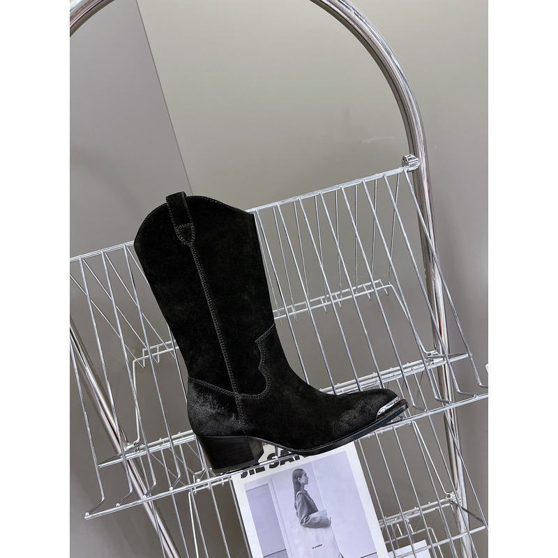 Ce**e suede boot in black