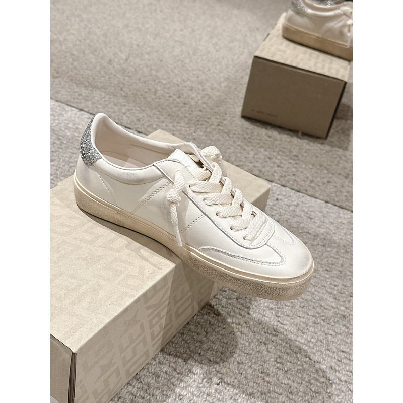 GGDB Soul Star Leather Low Top Sneaker White