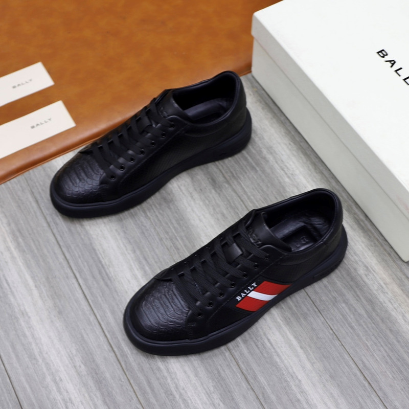 Bally Low-top Sneakers Leather Black