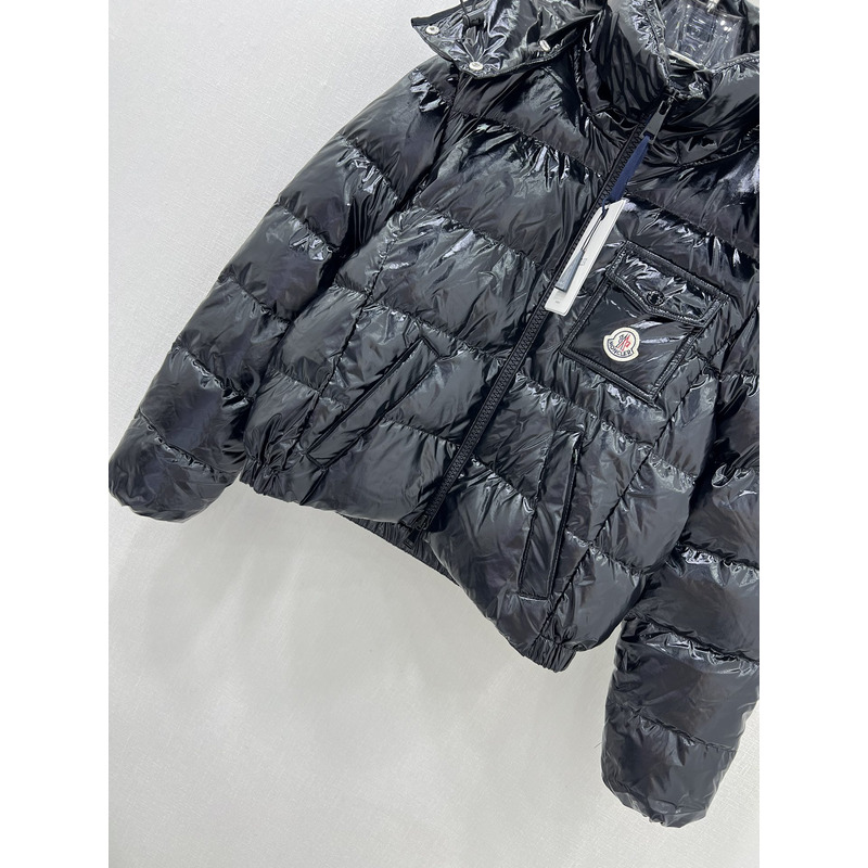 Moncler Andro Short Down Jacket Black