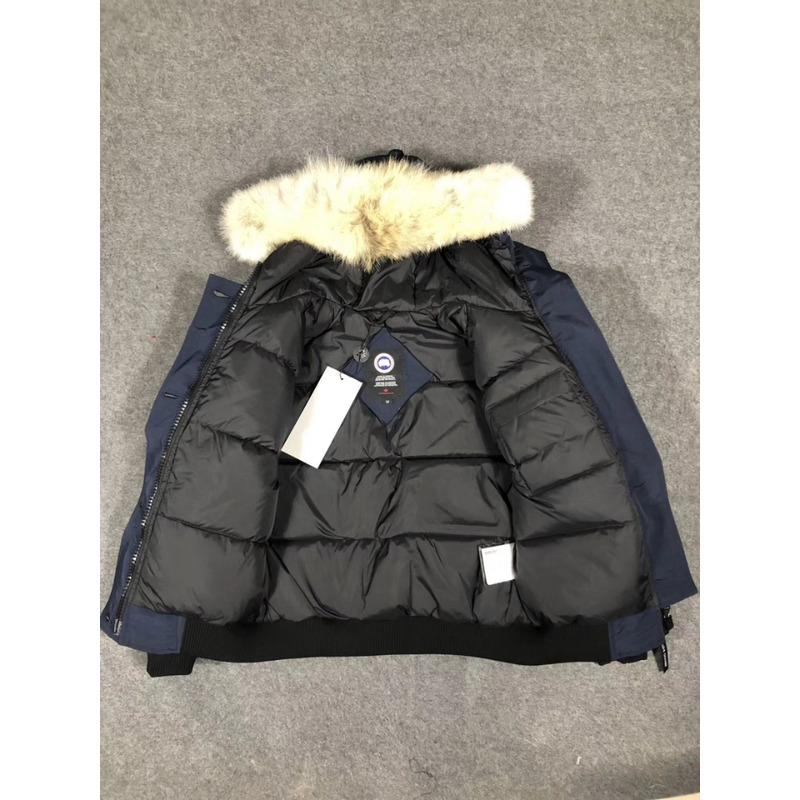 Can*a Go*e chilliwack bomber jacket admiral blue
