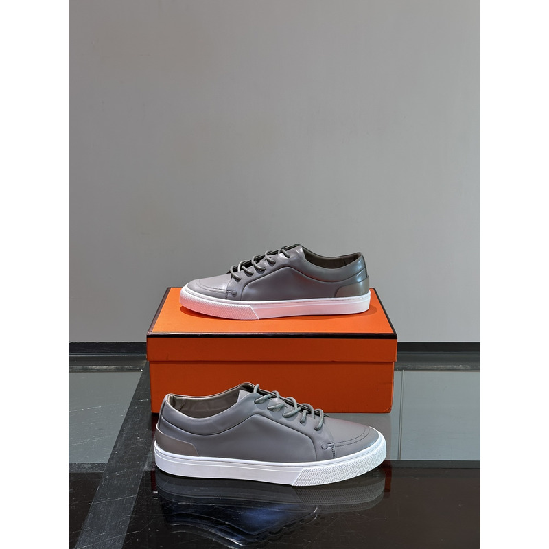 Hermès Irwin Sneaker In Gray