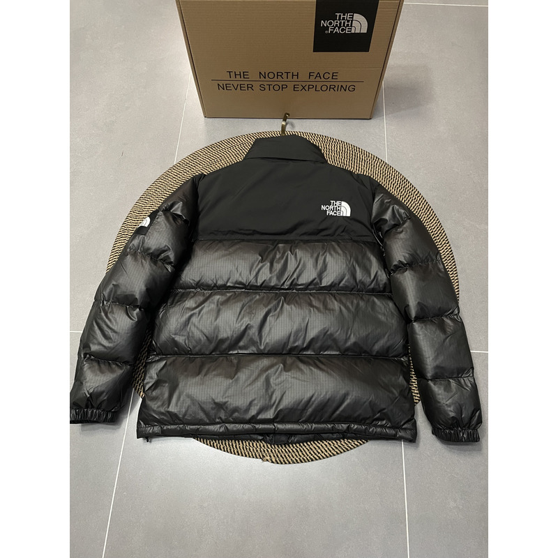 the n0*h F**e nuptse down jacket black