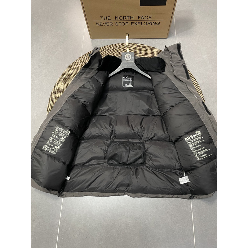 the n0*h F**e down jacket black