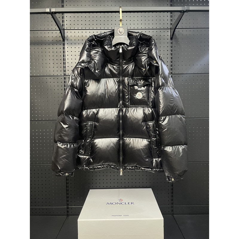 Moncler Montbeliard Down Jacket Black