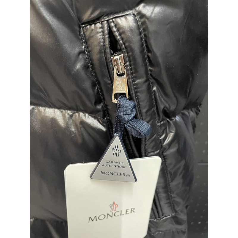 Moncler Hooded Padded Coat Black