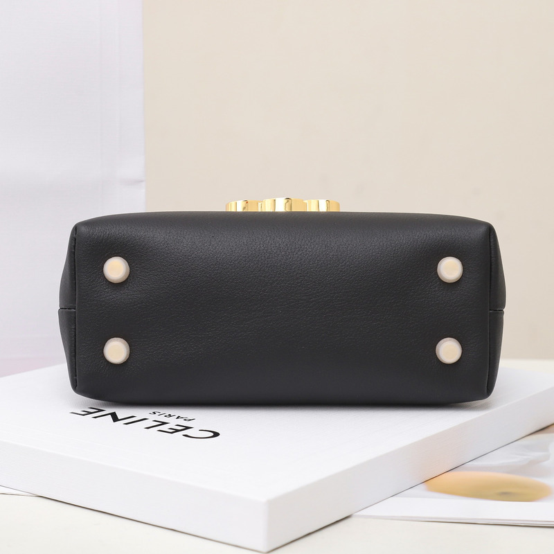 ce**e teen ning bag in S*pple calfskin black