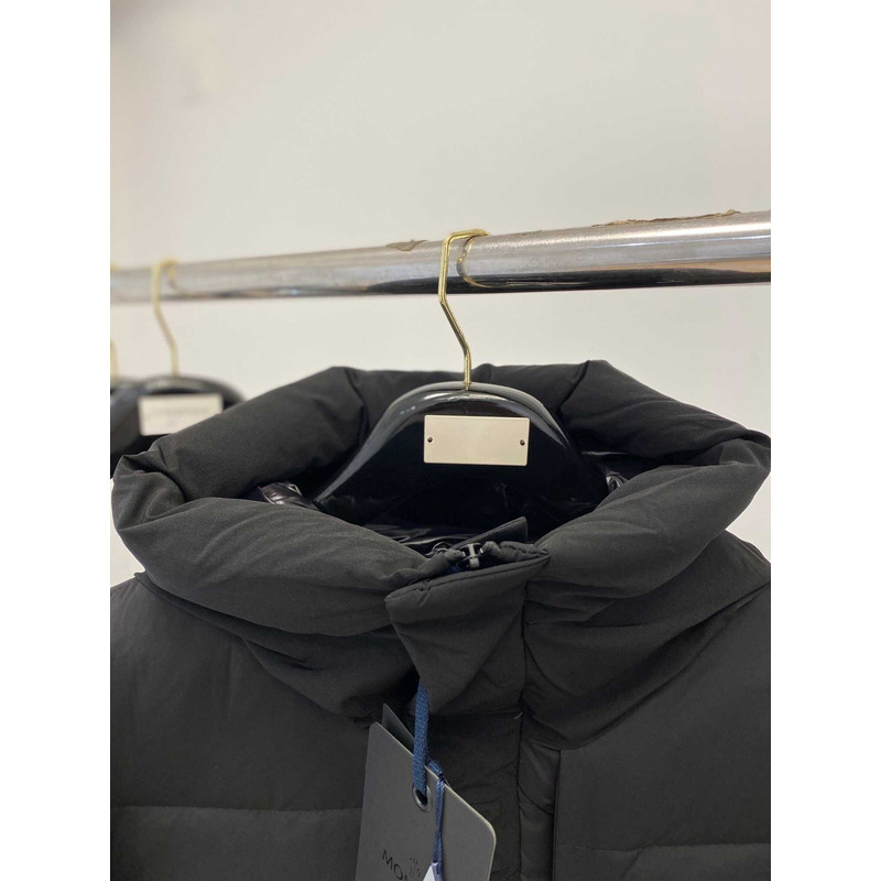 Moncler Feathered Madeira jacket in black