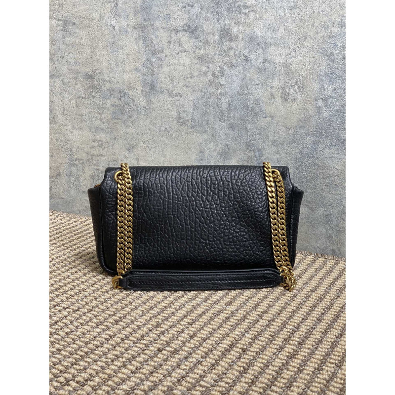 Saint Laurent Calypso Small Sheep Leather Handbag