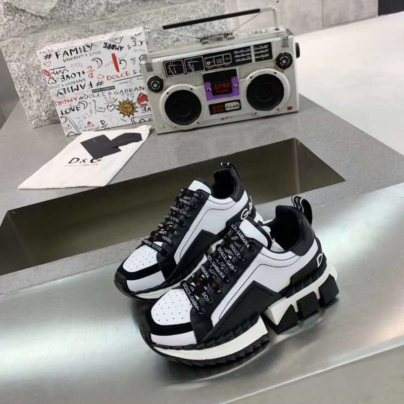 dolce & gabbana S*perqueen chunky low-top sneakers