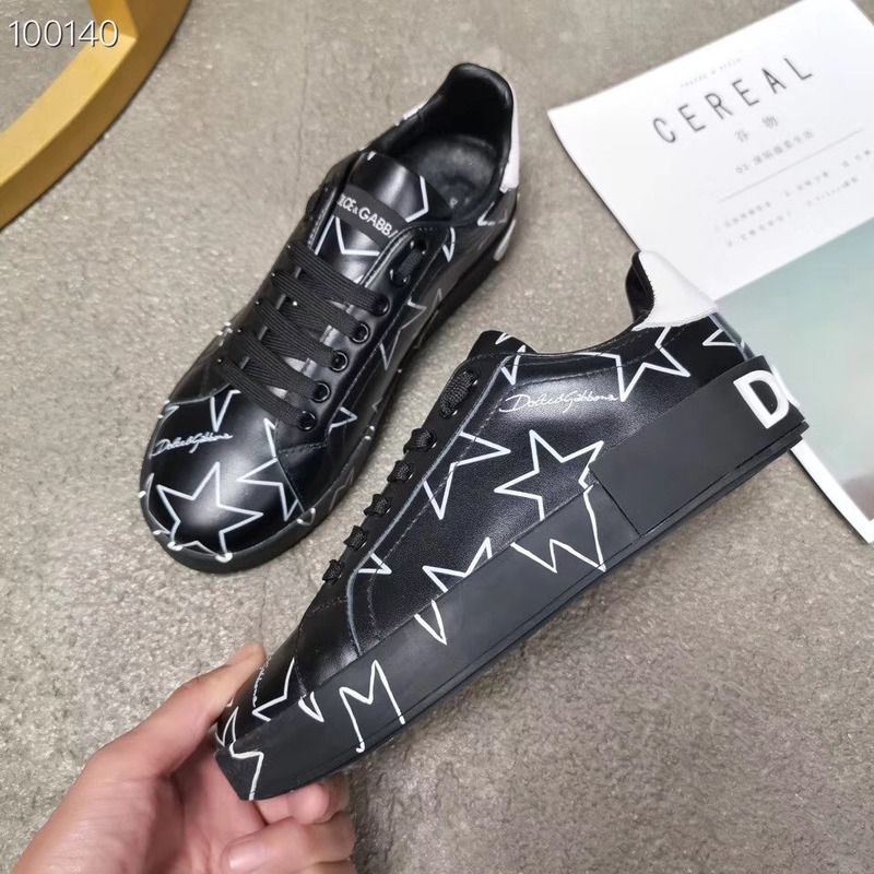 Dolce & Gabbana Millennials Star Printed Sneakers