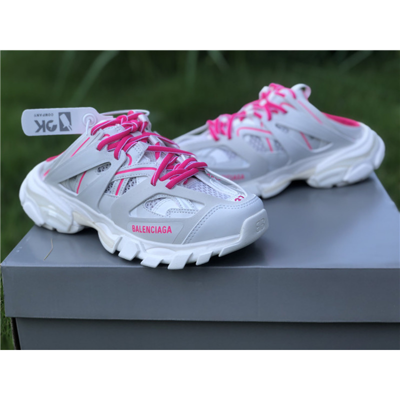 Ba*len*cia*ga 3.0 white powder slippers men women