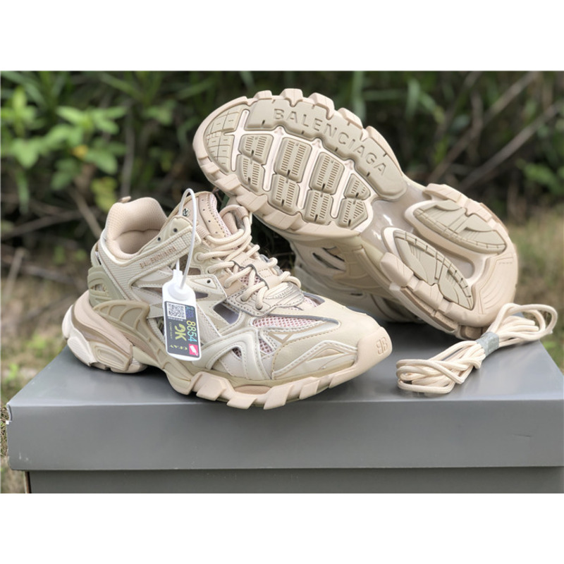 Ba*len*cia*ga 4.0 rose gold sneakers men women