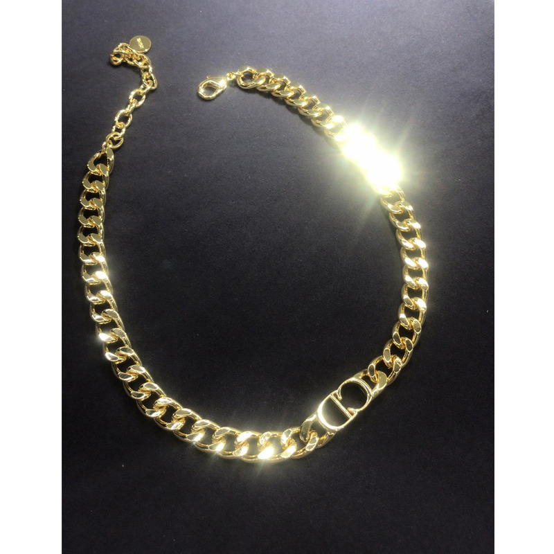 D*or  icon golden necklace