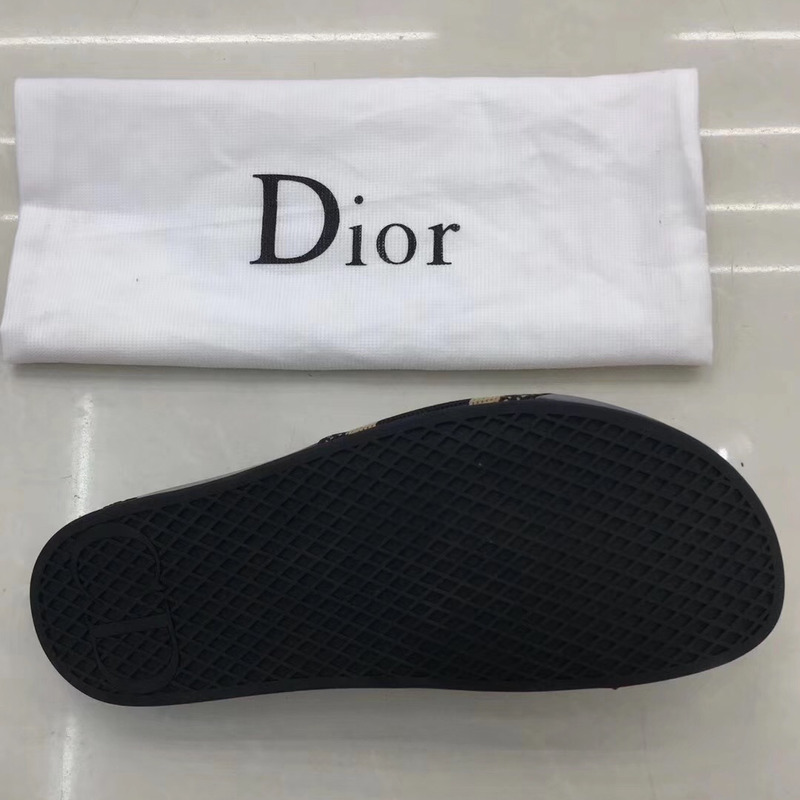 D*or oblique sandals black
