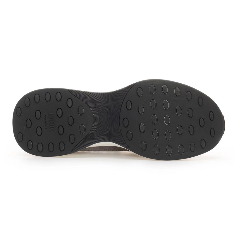 D*or b25 runner sneaker in D*or oblique gray suede