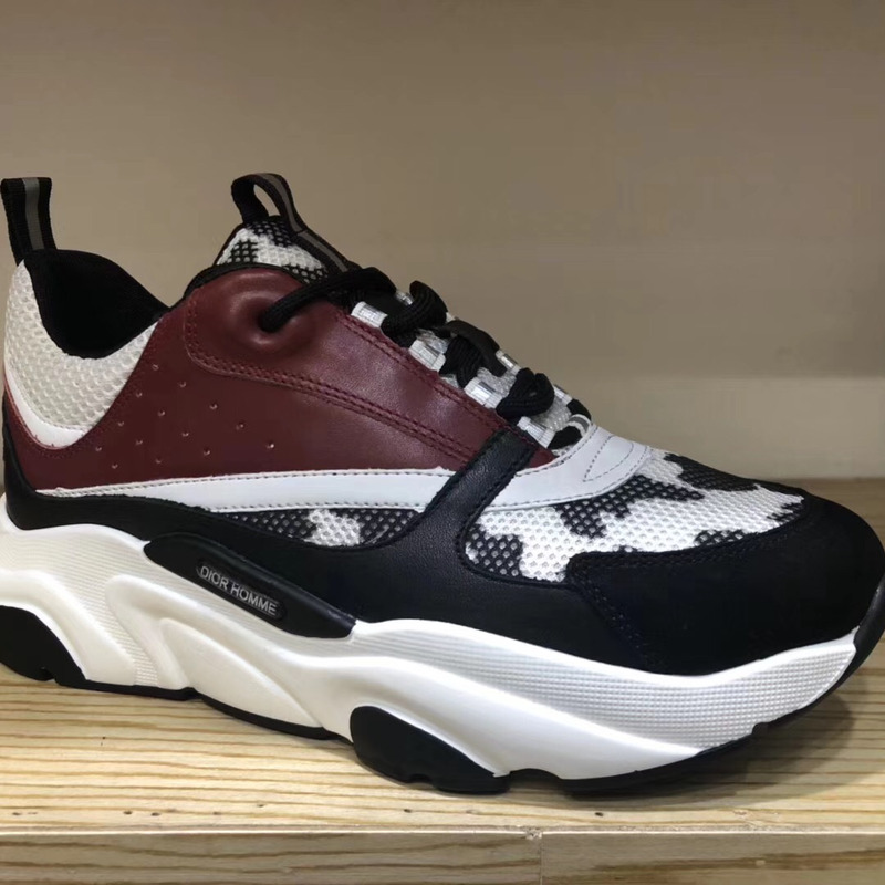 D*or b22 sneakers in brown technical knit