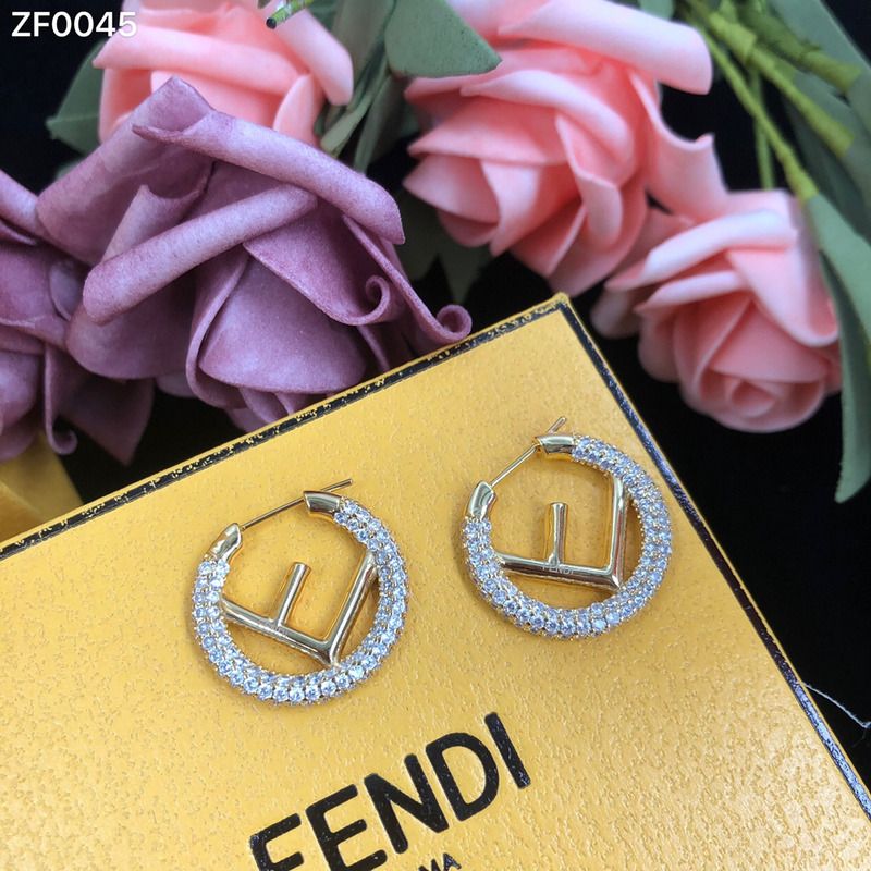 F**di earrings