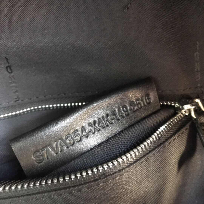 F**di black nylon backpack