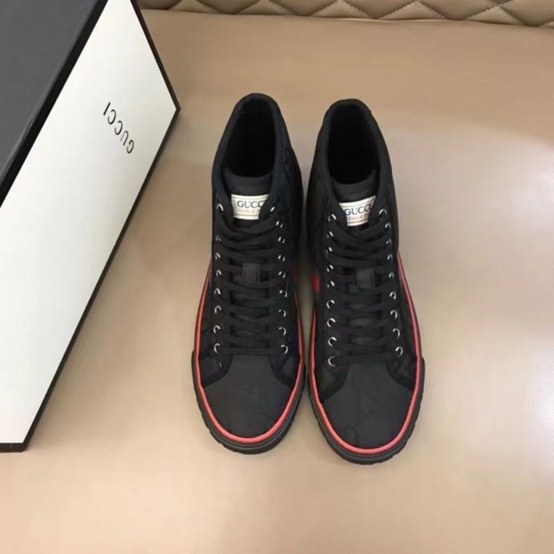 G*u*i x off-white the grid high top sneaker