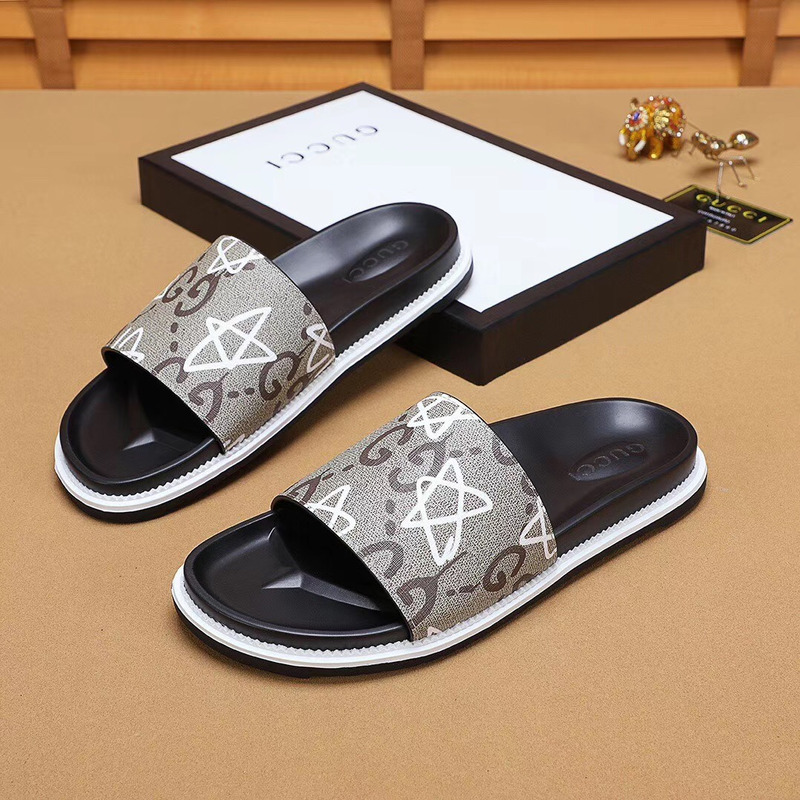G*u*i stars printed slide sandal