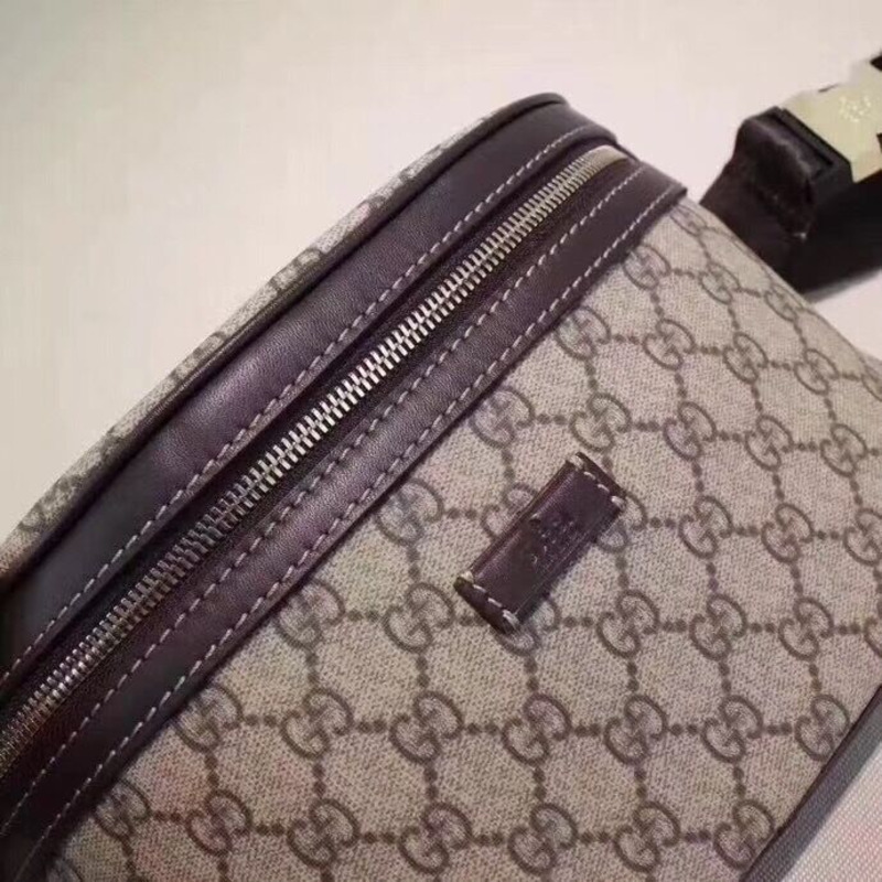 G*u*i brown belt bag