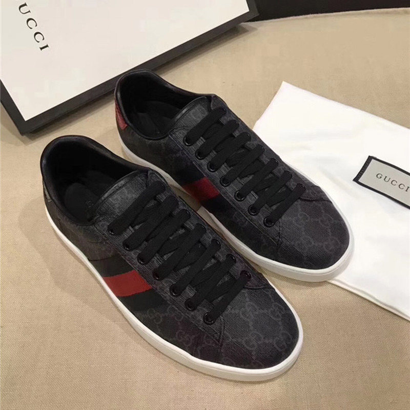 G*u*i ace black sneakers