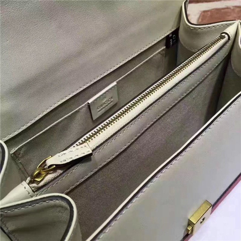 G*u*i black/white/red women handbag