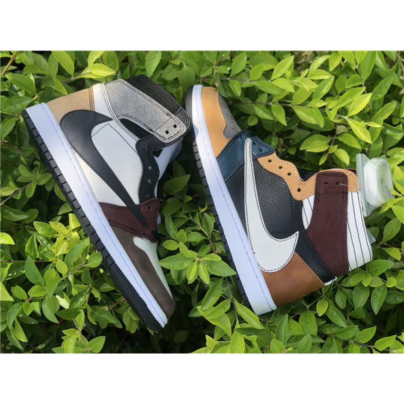 Air Jordan 1 HIGH OG TS SP SMPLE Sneakers Men Women