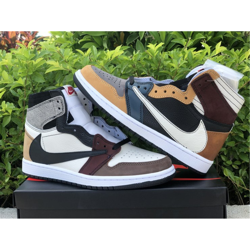 Air Jordan 1 HIGH OG TS SP SMPLE Sneakers Men Women