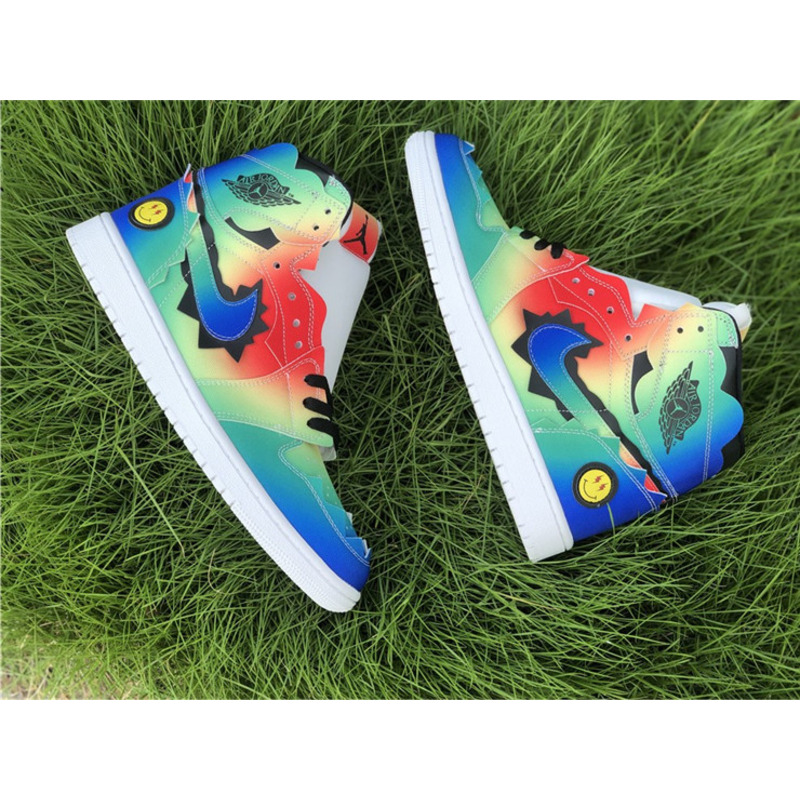 J Balvin x Air Jordan 1 RETRO HIGH OG J BALVIN DC1786 125 Sneakers Men Women