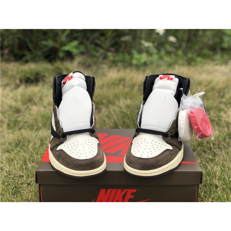 TS x Air Jordan 1 CD4487 100 Sneakers Men Women