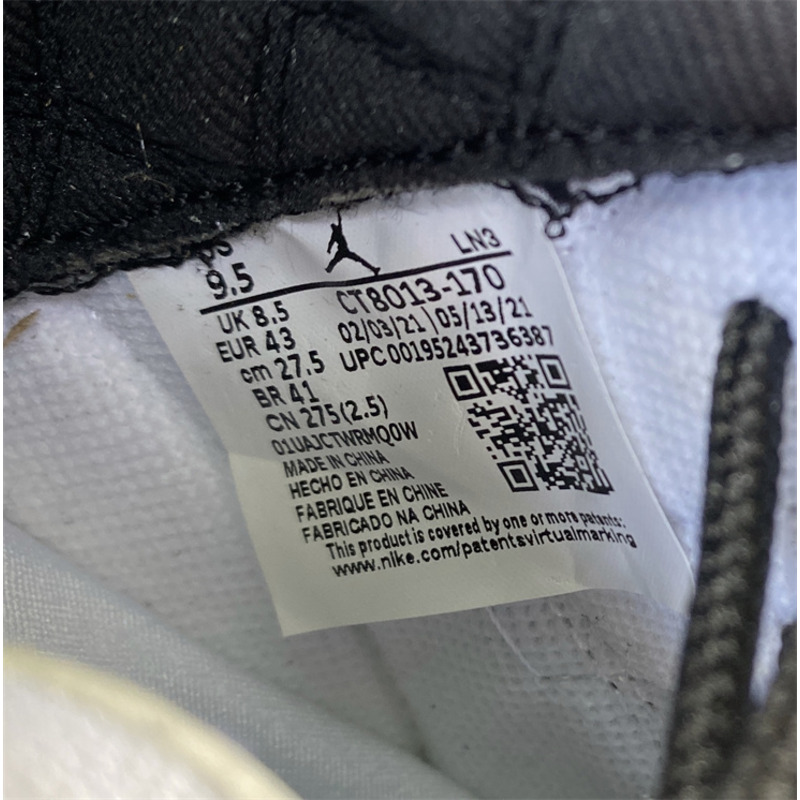 Air Jordan 12"Royalty" CT8013 170 Sneakers Men