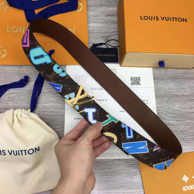 l**is V*t*n x nba lv initiales 40mm reversible belt