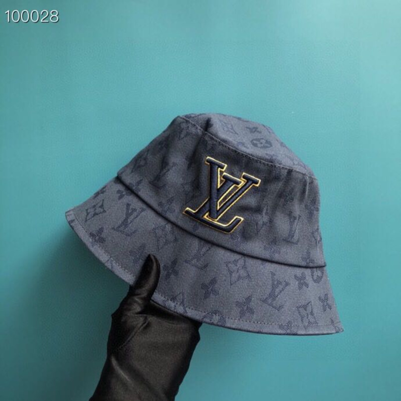 3d l**is V*t*n embroidered bucket hat