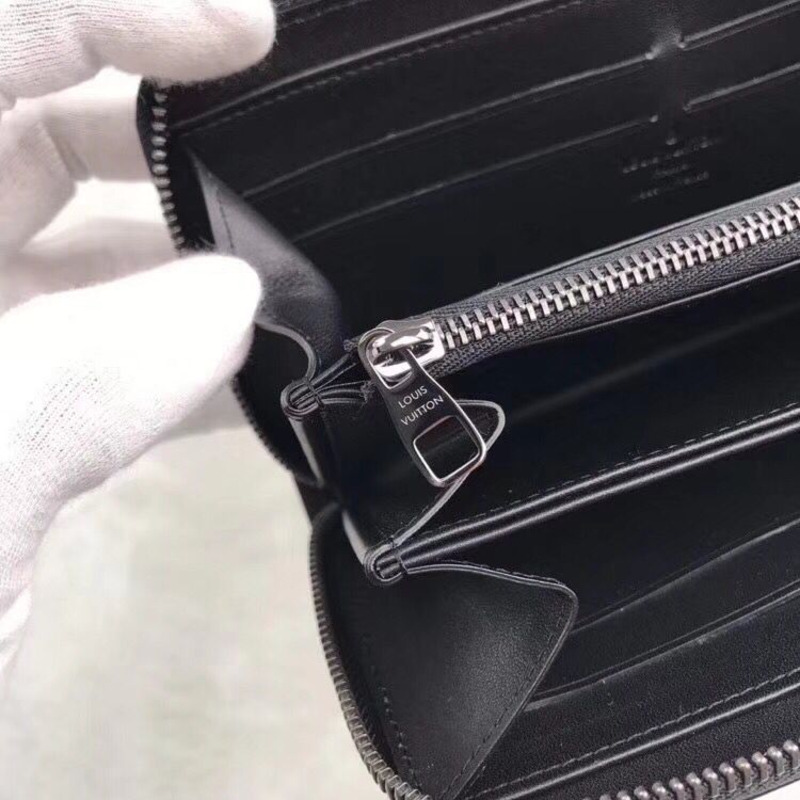 l**is V*t*n zippy wallet vertical n63548 color onyx