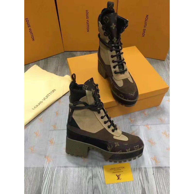 l**is V*t*n platform boot shoes