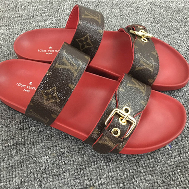 l**is V*t*n sandals red sole