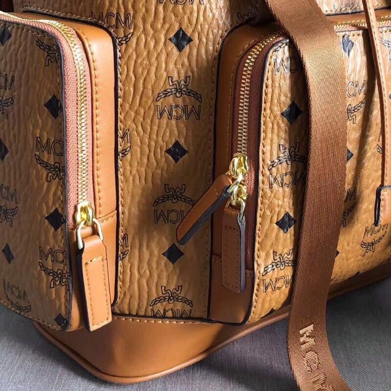 MCM Medium Visetos Brandenburg Backpack