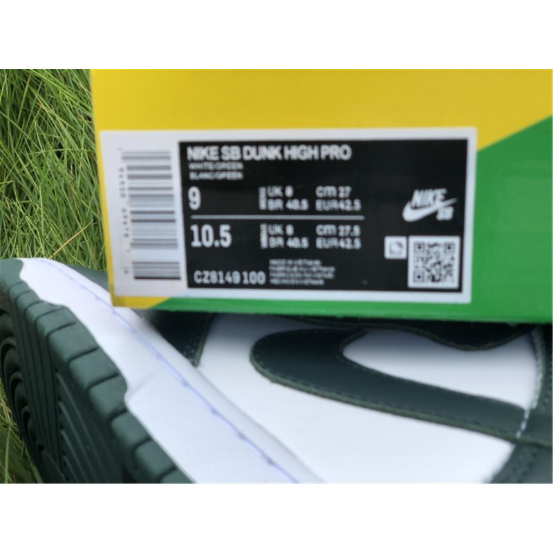 Nike Dunk High SP "Pro Green" CZ8149 100 Sneakers Men Women