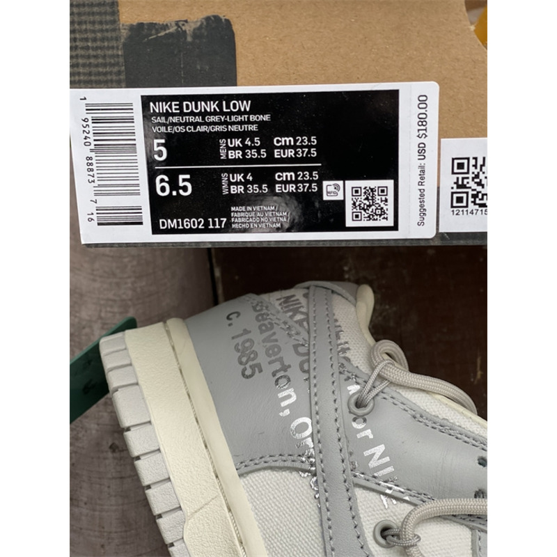 OFF White x Futura x Nike Dunk LOFF W DM1602 117 Sneakers Men Women