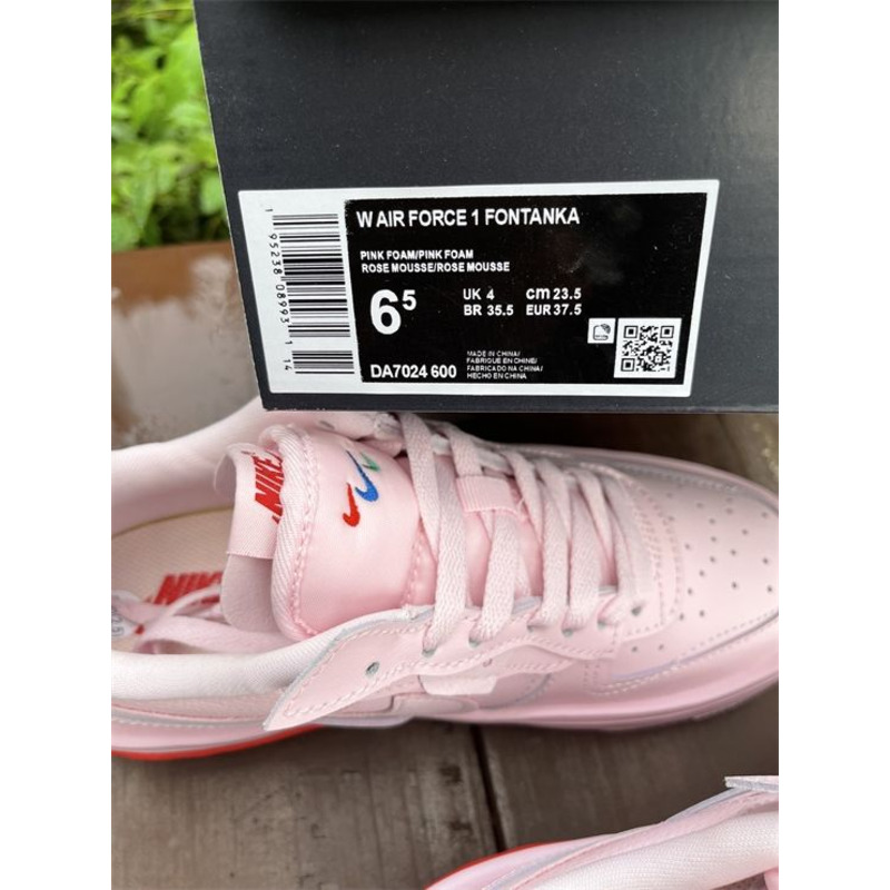 Nike Air Force 1 low toss pink foam DA7024 600 sneakers women