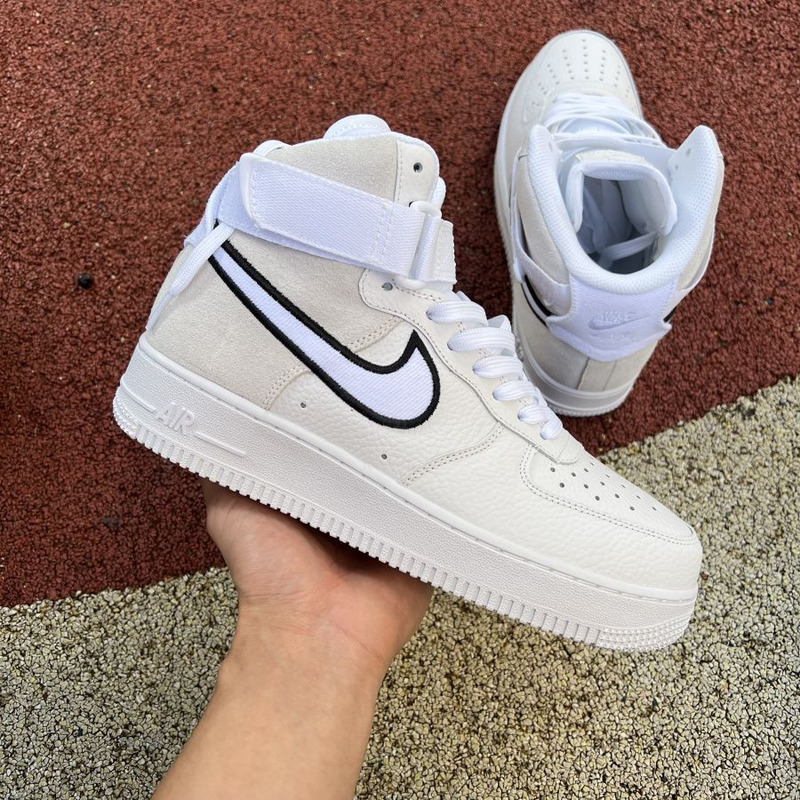 Nike Air Force 1 Black White gray AO2442 100 sneakers men