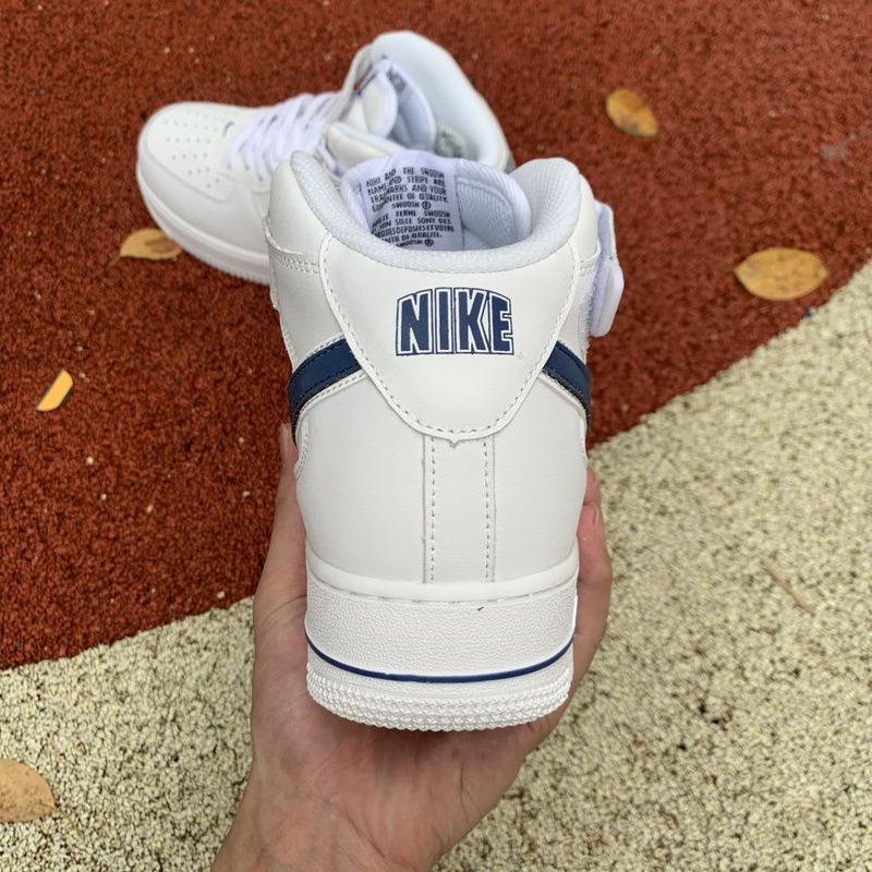Nike Air Force 1 High White Blue AT4141 106 Sneakers men women