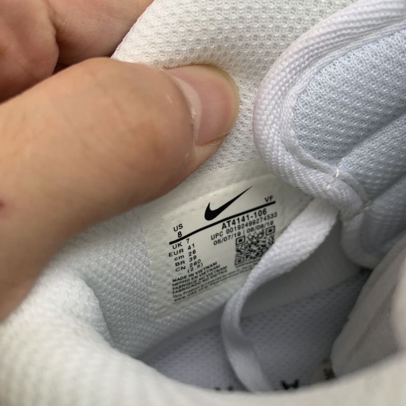Nike Air Force 1 High White Blue AT4141 106 Sneakers men women