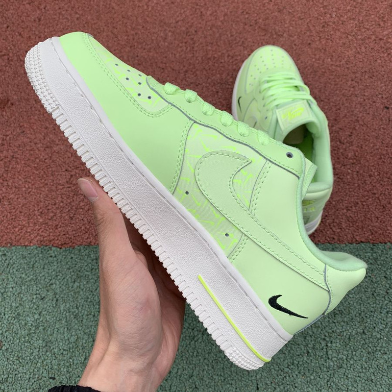 Nike Air Force 1 low Just Do It fluorescent green CT2541 700 Sneakers Men Women